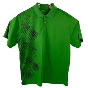 Nike Golf Dri Fit Short Sleeve Polo Shirt Green Men's Size XL